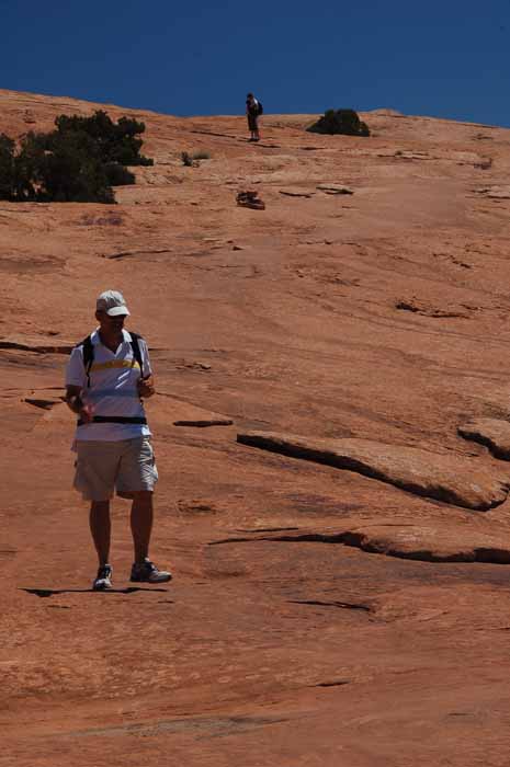 Delicate Arch - the trail